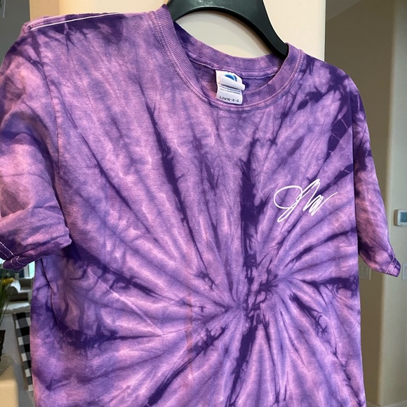 Jake Paul Shirts Tops Kids Lg 1416 Purple Tie Dye Tshirt Poshmark